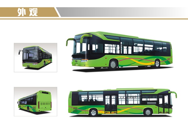 桂林大宇GL6122HEVN1公交车(天然气/电混动国五10-39座)