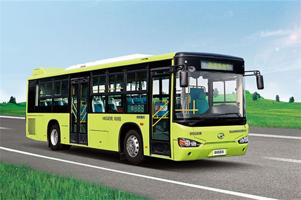 海格KLQ6109GAHEVC5L插电式公交车(天然气/电混动国五24-39座)