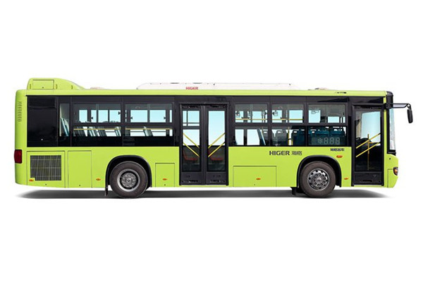 海格KLQ6109GAHEVC5L插电式公交车(天然气/电混动国五24-39座)