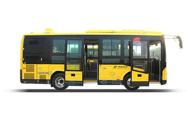 福田欧辉BJ6680SHEVCA-1插电式公交车（LNG/电混动国五10-15座）