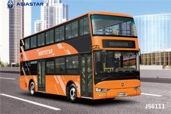 亚星JS6111SHBEV双层公交车(纯电动30-61座)