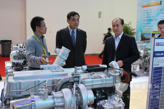 玉柴携新能源动力强势参展